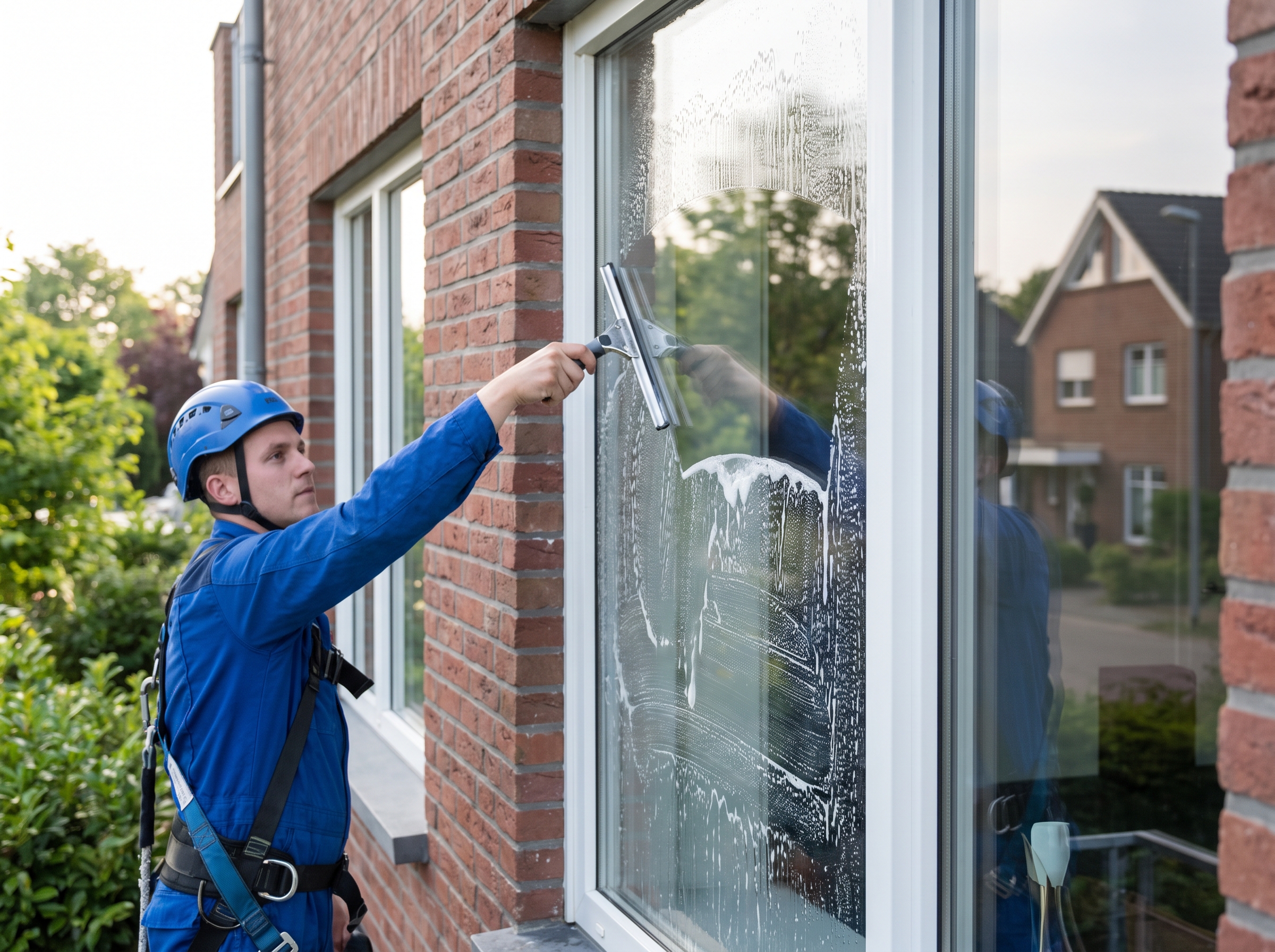 Ramenwasser aan het werk
